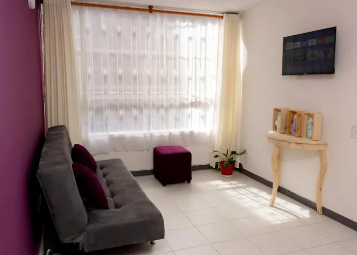Encantador Apartamento De 2 Habitaciones, Cerca Centro Bogota,
